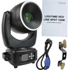 LIGHT4ME Raudonas LINE SPOT 120W judančios galvutės LED ašis