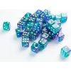 Gamegenic Gamegenic: Galaxy Series – D6 kauliukų rinkinys (12 mm) – Neptūnas