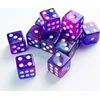 Gamegenic Gamegenic: Galaxy Series – D6 kauliukų rinkinys (16 mm) – ūkas