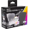 Gamegenic : Matinis dvigubo įvyniojimo paketas (64x89 mm/66x91 mm) - Juodas - 2x100 vnt. (2027274)