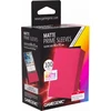 Gamegenic Gamegenic: Matte Prime įmovos (66x91 mm) – raudonos – 100 vnt.