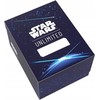 Gamegenic : „Star Wars Unlimited“ kortų žaidimo „Twin Suns“ minkšta dėžutė – mėlynas kortų viršelis