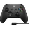Microsoft Xbox Series belaidis valdiklis su USB-C kabeliu (Carbon Juodas)