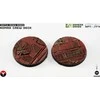 Gamers Grass Žolė žaidėjų žaidėjų žolė: begalybė – Nomad Crew Deck – apvalus 55 mm (2x)