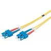 Garbot FO Cable 9/125�. OS2. LC/LC. Geltona. 1.0m