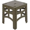 Garden4You Sulankstomas lauko staliukas M, apkrova iki 80 kg, Timo 46,5x44,5x55 cm, alyvuogių spalvos (0610656323)