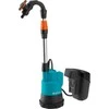 Gardena 2000/2 18V P4A akumuliatorinis lietaus vandens bako siurblys