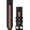 Garmin QuickFit® 26 Watch Bands, Graphite/Spark Oranžinis Silicone