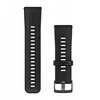 „Garmin“ greito atlaisvinimo apyrankės (24 mm), juodos silikoninės
