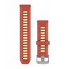 Garmin Quick Release Bands (20 mm), raudona, rožinė/mango