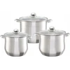 Zilner PUODAI 6 vnt. Rinkinys dideli puodai 5,5/7/9 l 7349