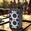 AWEI KA15 Bluetooth 5.3 70W Wireless Speaker juodos spalvos