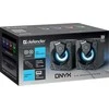 Kompiuterio kolonėlės Garsiakalbis Defender Garsiakalbiai Defender ONYX 2.0 6W USB LED foninis apšvietimas