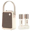 Garsiakalbis Divoom SongBird-HQ2 baltas - Nešiojama kolonėlė Bluetooth su mikrofonami (6958444604206)