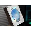 FiiO Beatbox baltos spalvos specialusis leidimas garsiakalbis – nešiojamas Bluetooth garsiakalbis su CD ir FM (6953175721307)