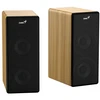 Kompiuterio kolonėlės Genius garsiakalbiai SP-HF1220BT, 2.0, 45W, raudonai geltona, „Bluetooth“