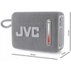 JVC XS-E114G - Nešiojama kolonėlė, pilkas