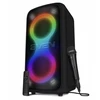 Nešiojama garso kolonėlė SVEN PS-1000, juodas, galia 2x80W (RMS), TWS, Bluetooth, FM, USB, LED ekranas, ličio baterija