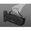 Speaker SVEN PS-255, juodas (12W, Bluetooth, FM, USB, karaoke mic, 3600mAh)