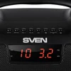 Garsiakalbis SVEN PS-460, juodas (18W, Bluetooth, FM, USB, Micro SD, LED ekranas, 1800mA*h), SV-015237