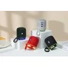 TECHLY Wireless Nešiojama kolonėlė with Speakerphone and LED Lights Raudona