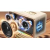 Garsiakalbis belaidis Bluetooth W-KING H330 kreminė