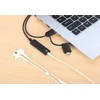 Manhattan Adapteris karta dźwiękowa USB-C/USB-A na Jack 3.5mm TRRS M/F