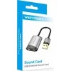 Vention Išorinė USB garso plokštė 0.15 m ventiliacijos CDKHB (pilka)