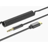 Garso laidas 3,5 mm į USB-C / 1,5 m, juodas BGABG VENTION