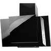 Cooker hood chimney AKPO WK-4 GRAND 50 JUODA ECO (410,8 m3/h, 500mm, juodos spalvos)