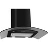 Gartraukis Cooker hood chimney AKPO WK-4 LARGO ECO 50 JUODA (399,1 m3/h, 500mm, juodos spalvos)