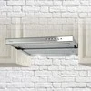 Teleskopinis gartraukis AKPO WK-7 LIGHT 60 INOX (265,5 m3/h, 600mm, inox spalva)