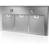 Gartraukis Gartraukio kaminas Whirlpool AKR 559/3 IX (400 m3/h, 900mm, inox spalva)