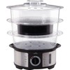 Garų puodas ETA Garinė viryklė ETA013490000 Juodas/ nerūdijantis plienas, 1000 W, Talpa 12,25 L, Krepšelių skaičius 3