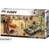 Dykumos mūšis El Alamein Sherman Diorama Sluban blokuoja armiją 719el B0713