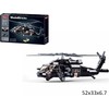 Statybiniai blokai Sluban Helikopter Juodas Hawk 692 el Army Vaikų diena