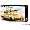 Abrams M1A2 JAV tankų dykumos audra 781el Sluban blokuoja armijos karinius B0892