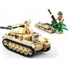 Sluban Blocks Tank Panzer II PZKPFW B0691 356 el armijos karinis modelis