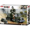 Sluban Gaz Halftrack statybiniai blokai 2in1 243 vnt Vaikų gynimo diena