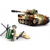 Vokietijos Panther Tank 725 El Modelis 2in1 Sluban Blocks Army Military B0859