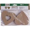 GDD Happy Color kartoniniai širdelių rinkiniai dekoravimui