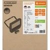 Ledvance 27-41W LED prožektorius FL 50 GEN4, juodas, 4000K, IP65, su judesio davikliu