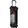 Gear Aid 550 parakordo virvė, juoda, 9 m