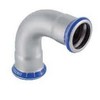 Geberit Kolana 90° Mapress nerūdijantis plienas 15mm (30102)