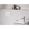 Geberit taustiņš Sigma20 New, 246x164 mm, balts/matēts balts