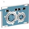 Geberit Nuleidimo mygtukas Sigma21 nuleidimo mygtukas, priekinis, universalus [1]