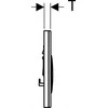 Geberit Nuleidimo mygtukas Sigma21 nuleidimo mygtukas, priekinis, universalus [1]