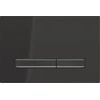 Geberit Nuleidimo mygtukas Sigma50 nuleidimo mygtukas, priekis, juodas, mygtukai: juodas chromas [1]
