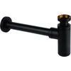 Geberit praustuvo sifonas POLSYFON BUT. 11/4X32MM Juodas MAT MISINGAS