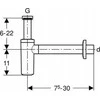 Geberit Sifonas 151.035.11.1 PLOVIMAS SIPHONAS R 1 1/4''X40MM Baltas - 151.035.11.1